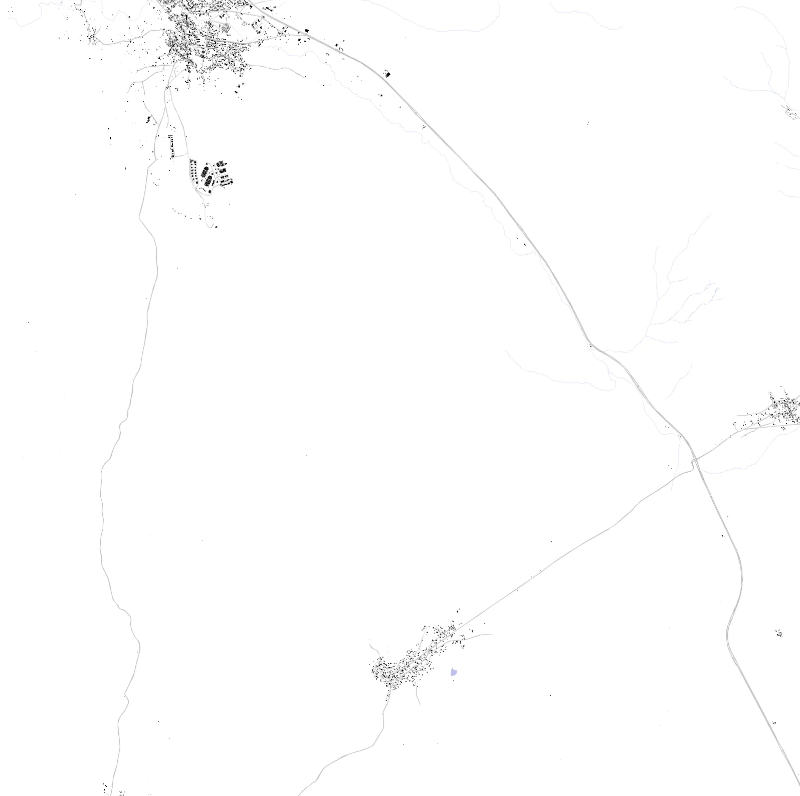 Bünyan figure ground plan
