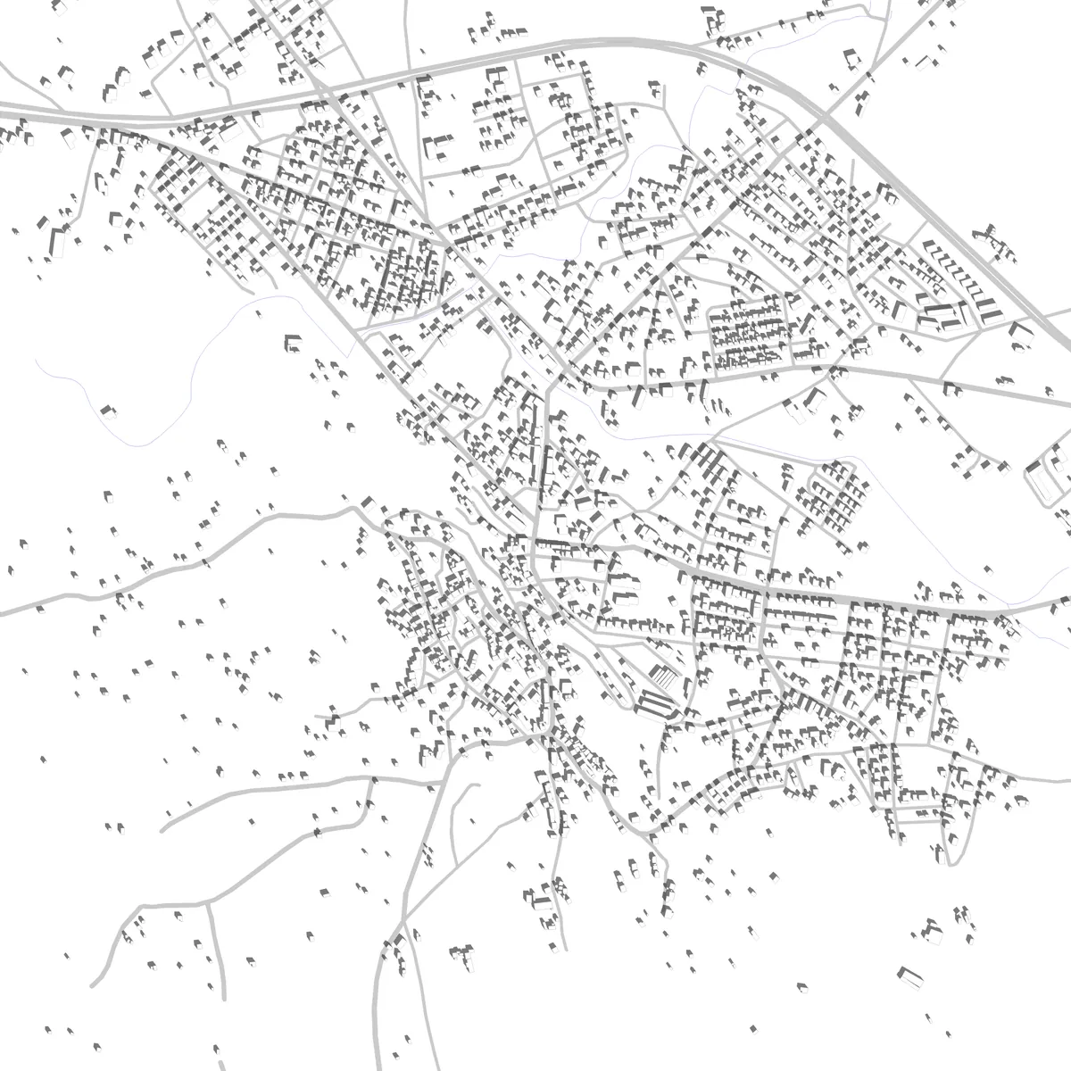 Bünyan site plan (2.5 km)