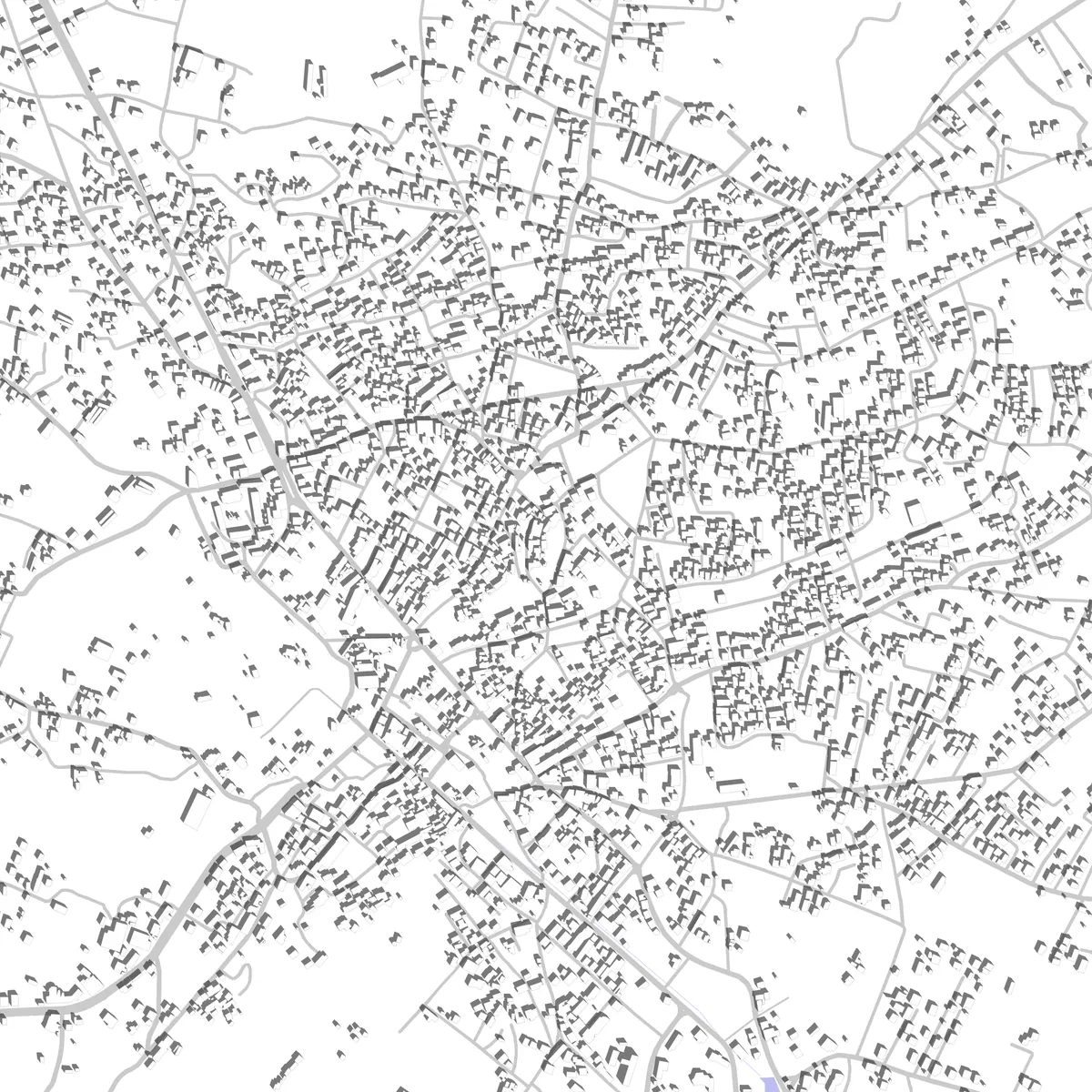 Baalbek Lageplan (2,5 km)
