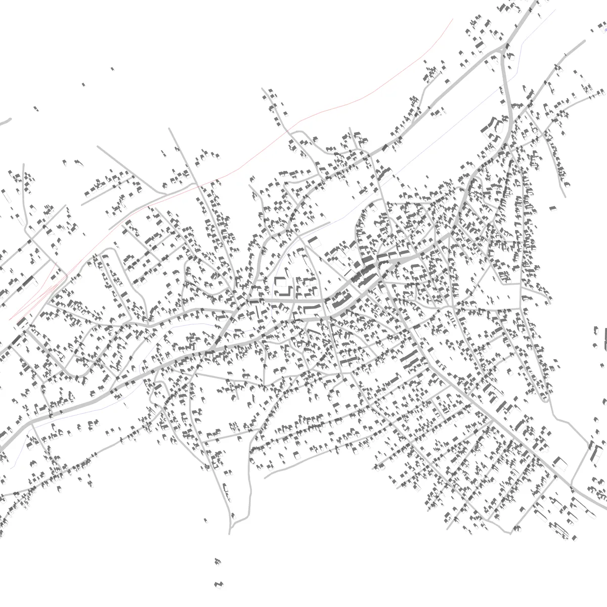 Babadag Lageplan (2,5 km)