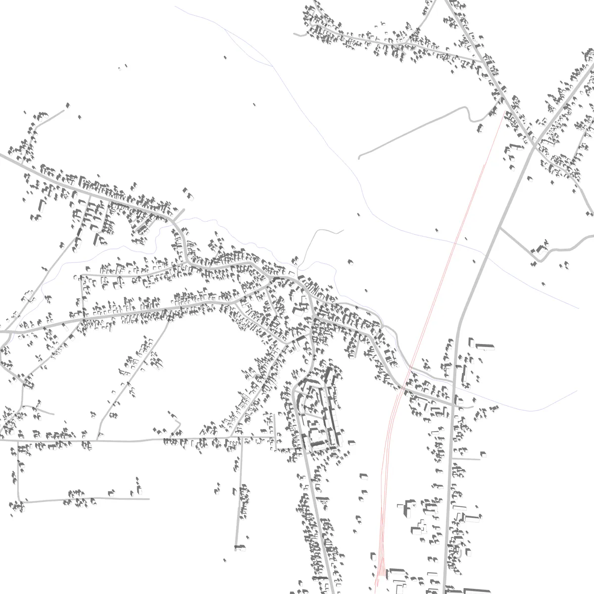 Băbeni Lageplan (2,5 km)