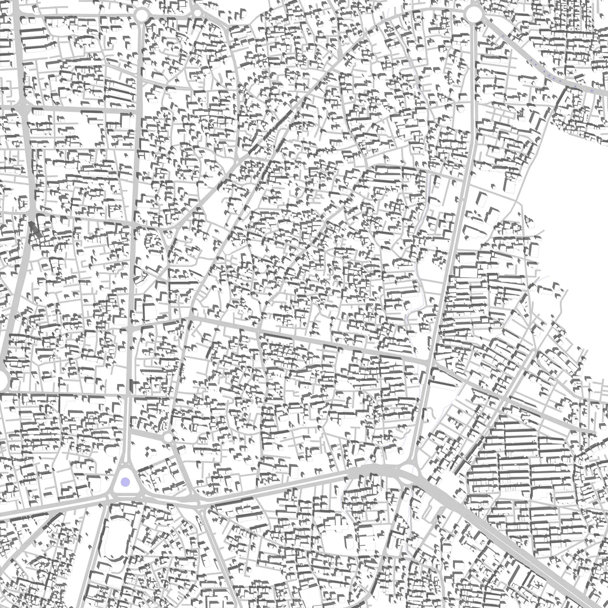 Babol site plan (2.5 km)