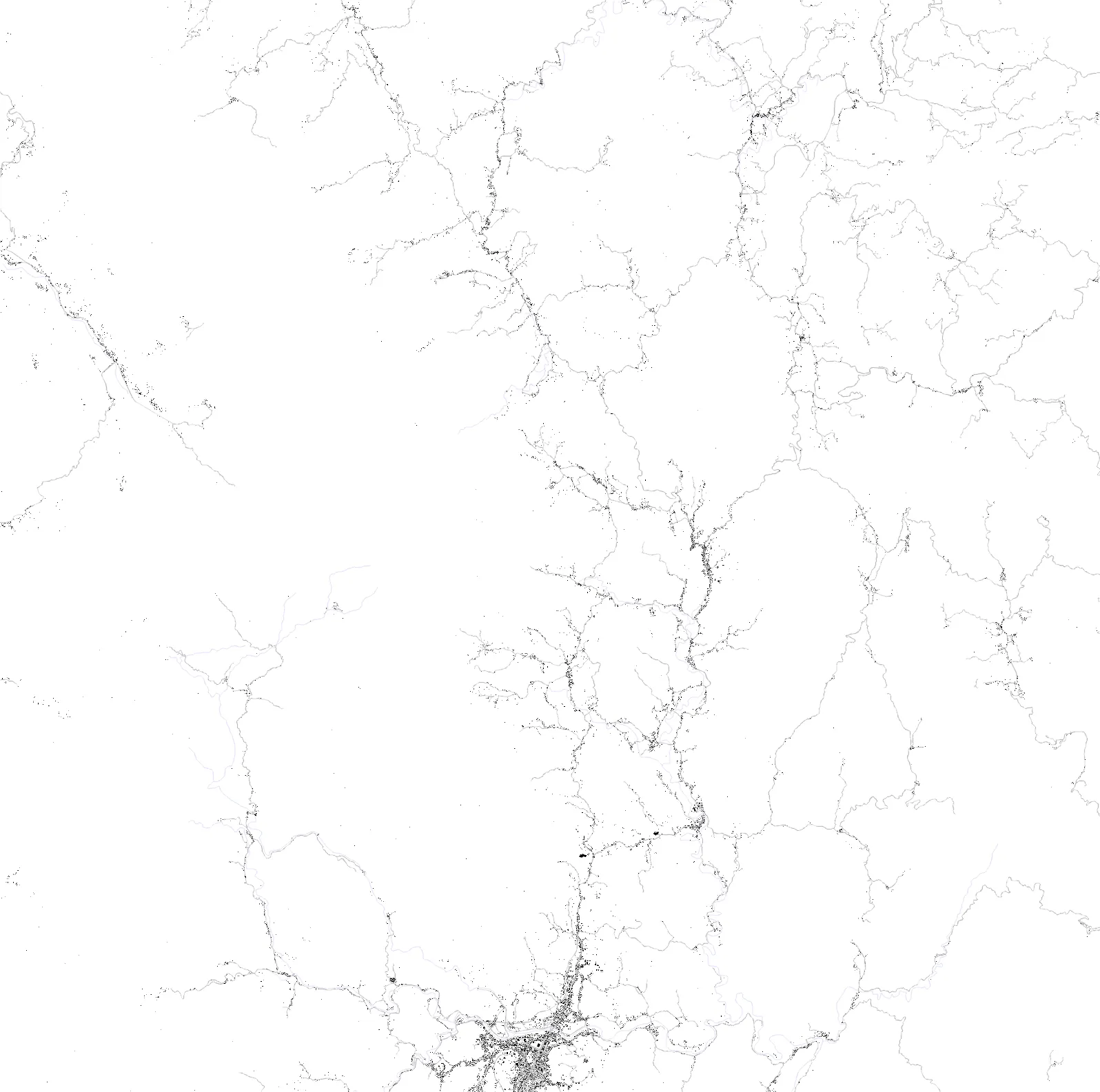 Bắc Kạn figure ground plan