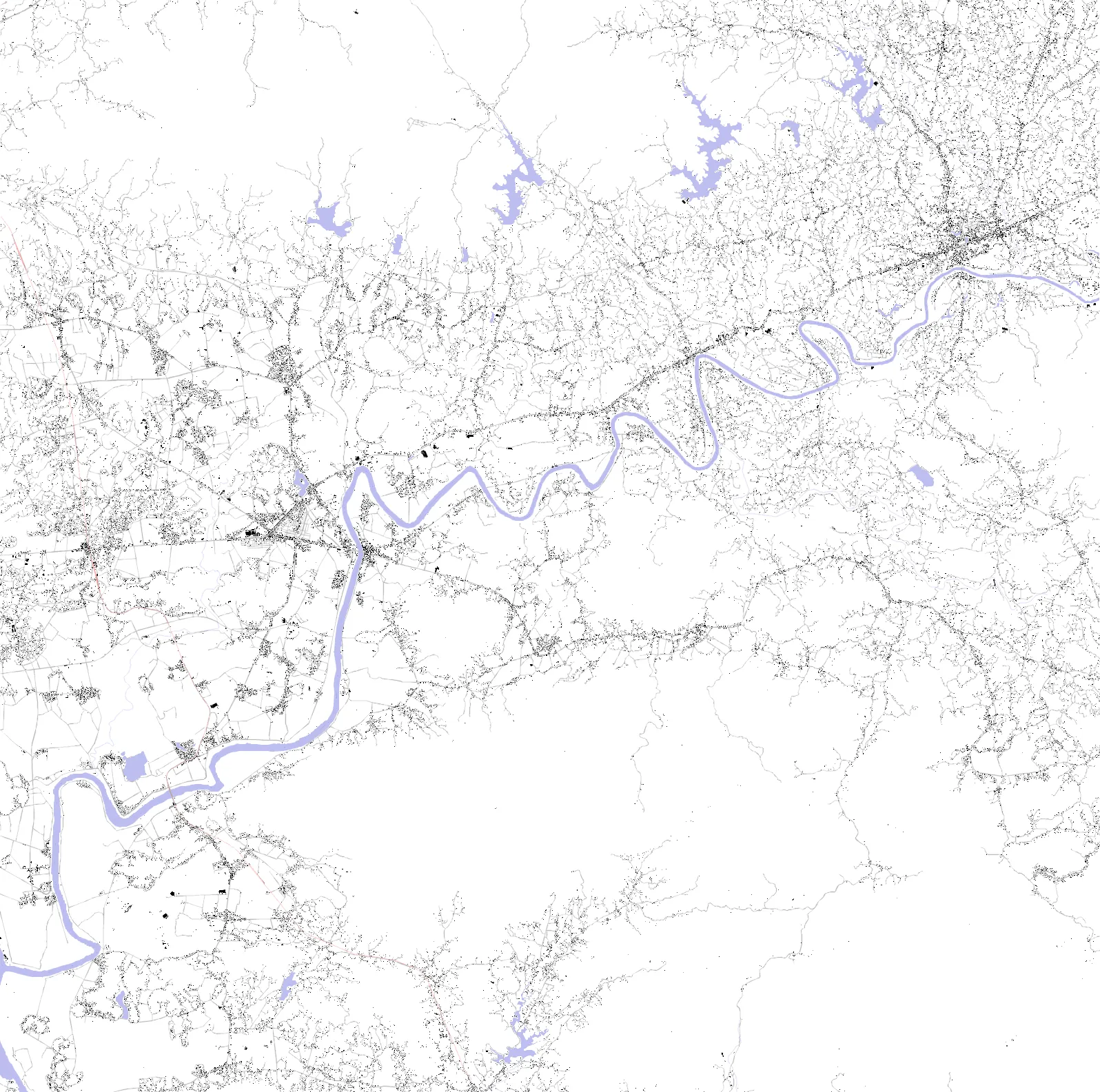 Bắc Ninh figure ground plan