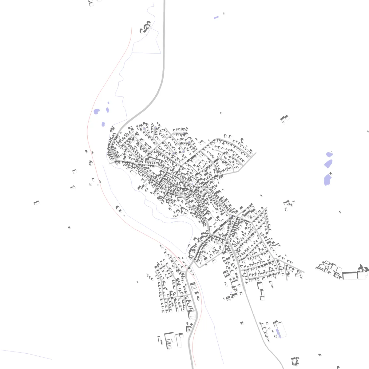 Bad Nauheim Lageplan (2,5 km)