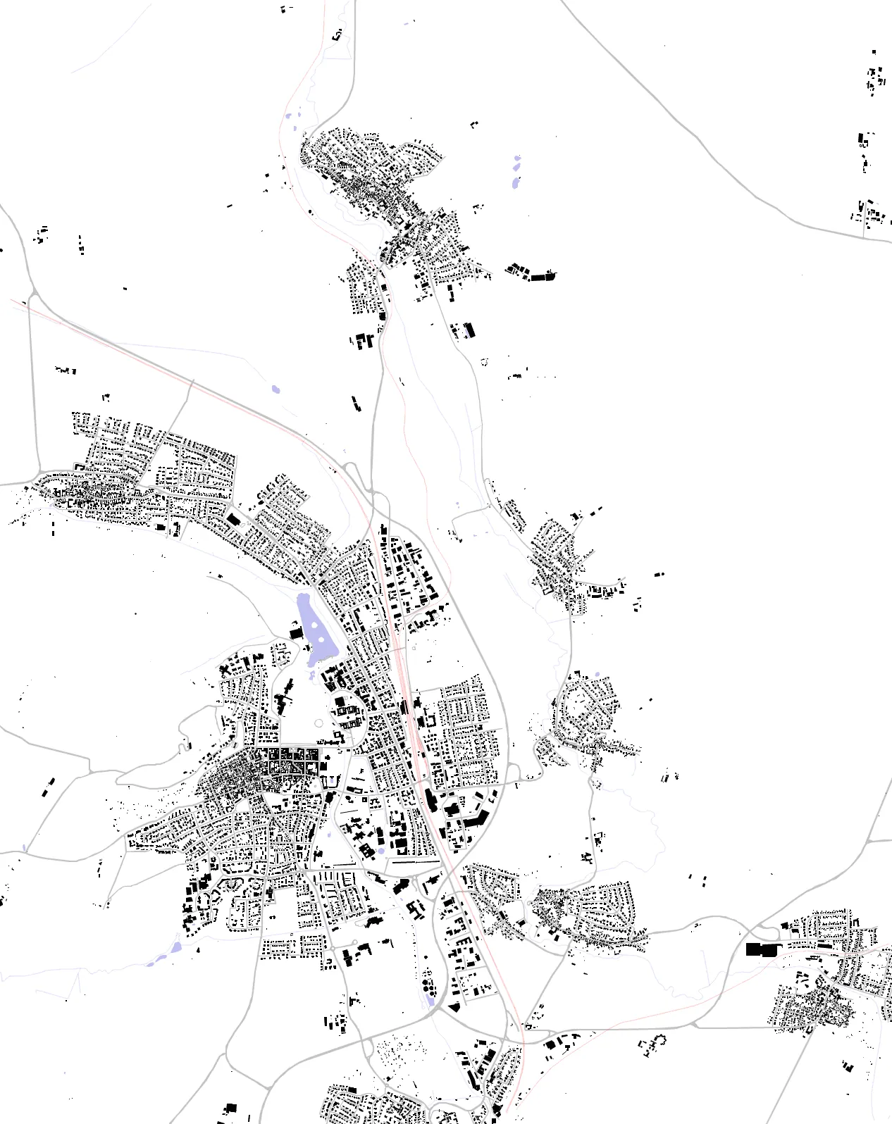 Bad Nauheim Schwarzplan