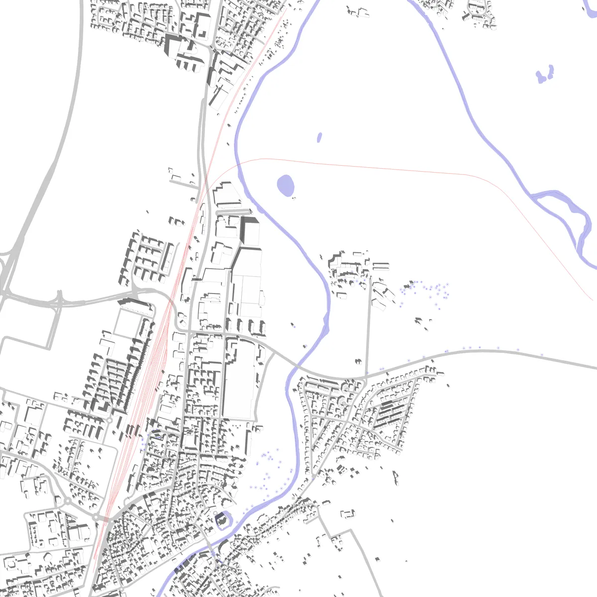Bad Vilbel site plan (2.5 km)