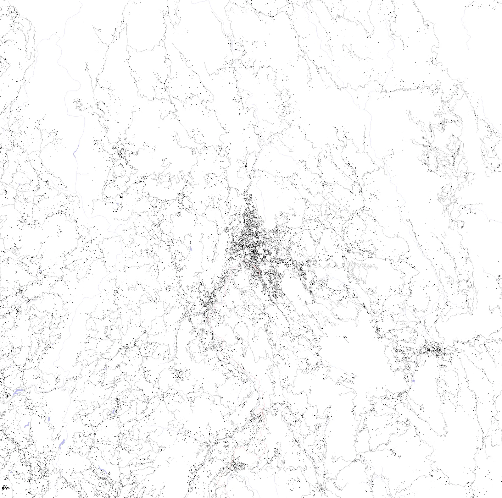 Badulla figure ground plan