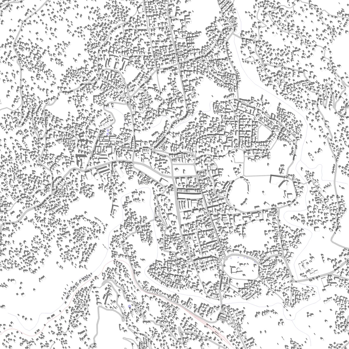 Badulla site plan (2.5 km)