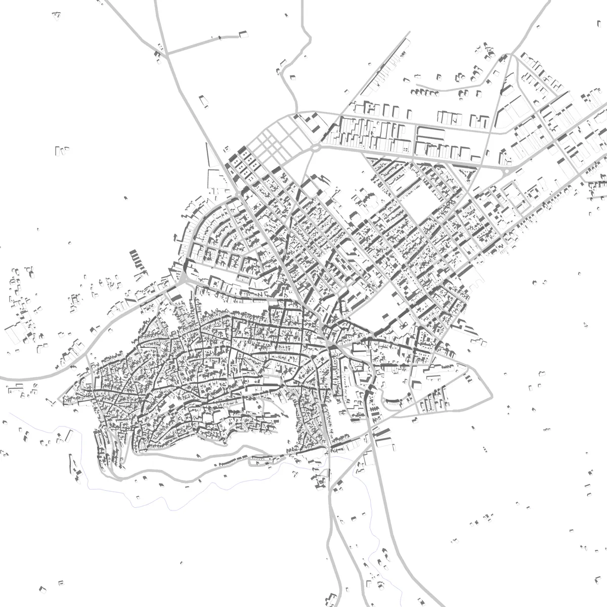 Baena plano de situación (2,5 km)