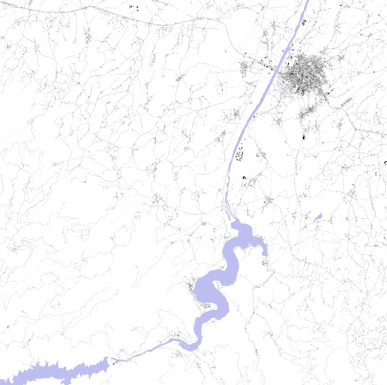 Bafra figure ground plan