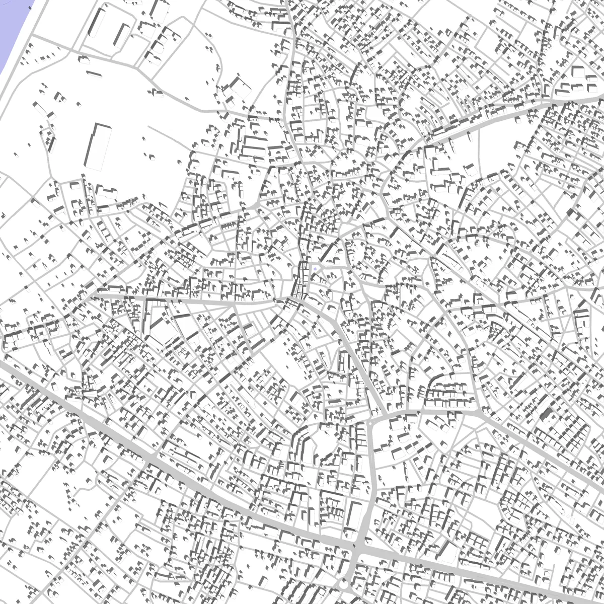 Bafra site plan (2.5 km)