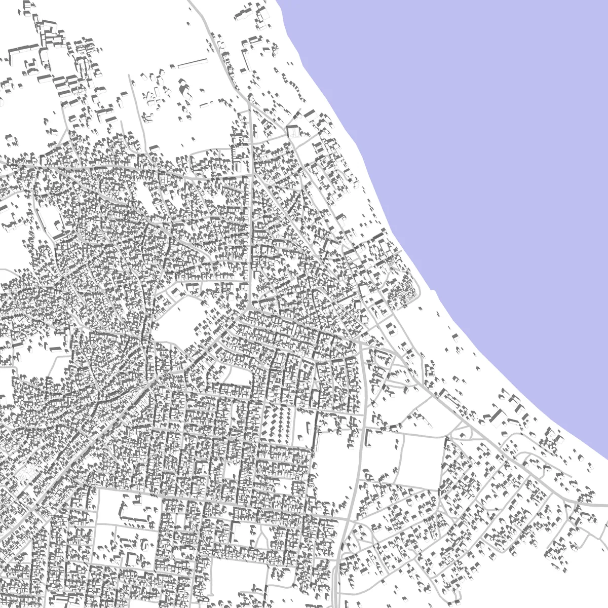 Bagamoyo site plan (2.5 km)