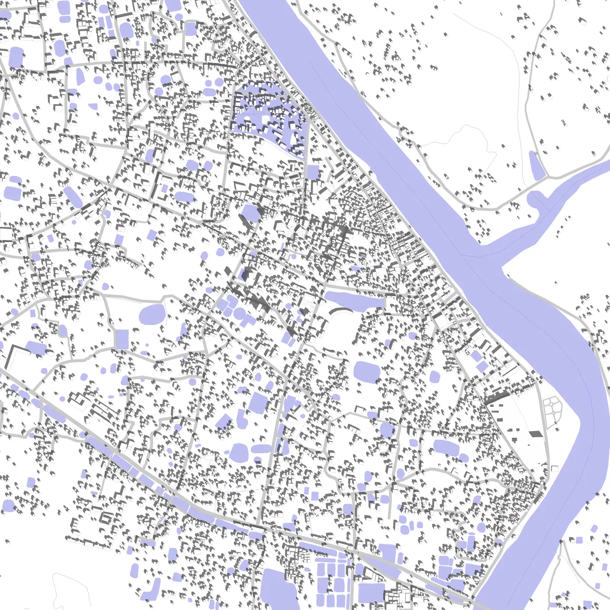 Bagerhat site plan (2.5 km)