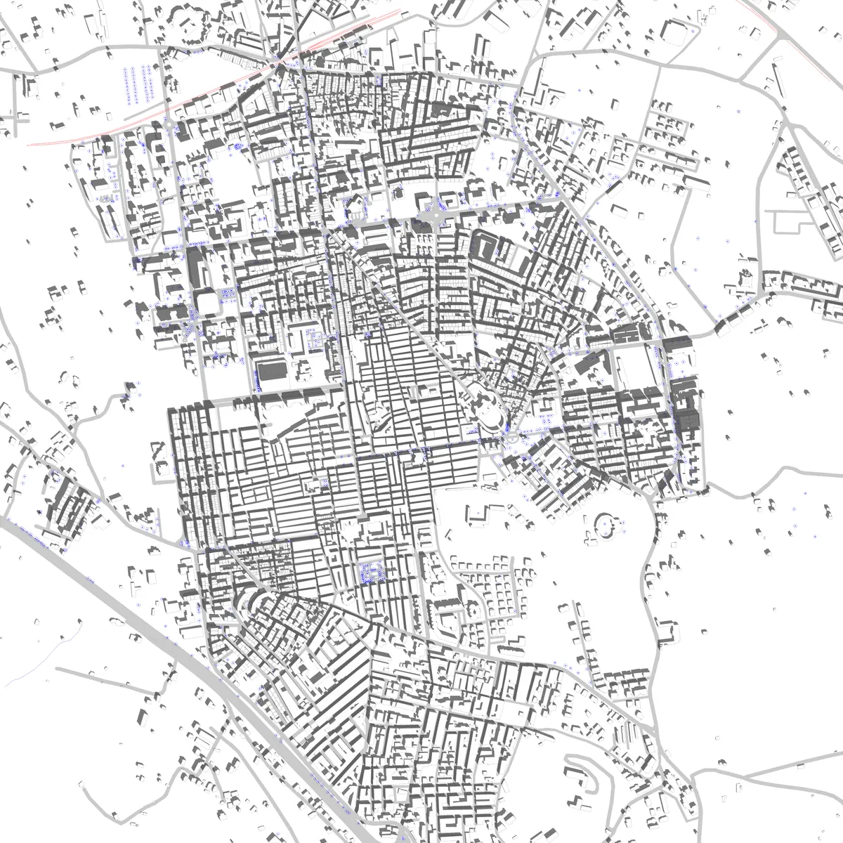 Bagheria site plan (2.5 km)