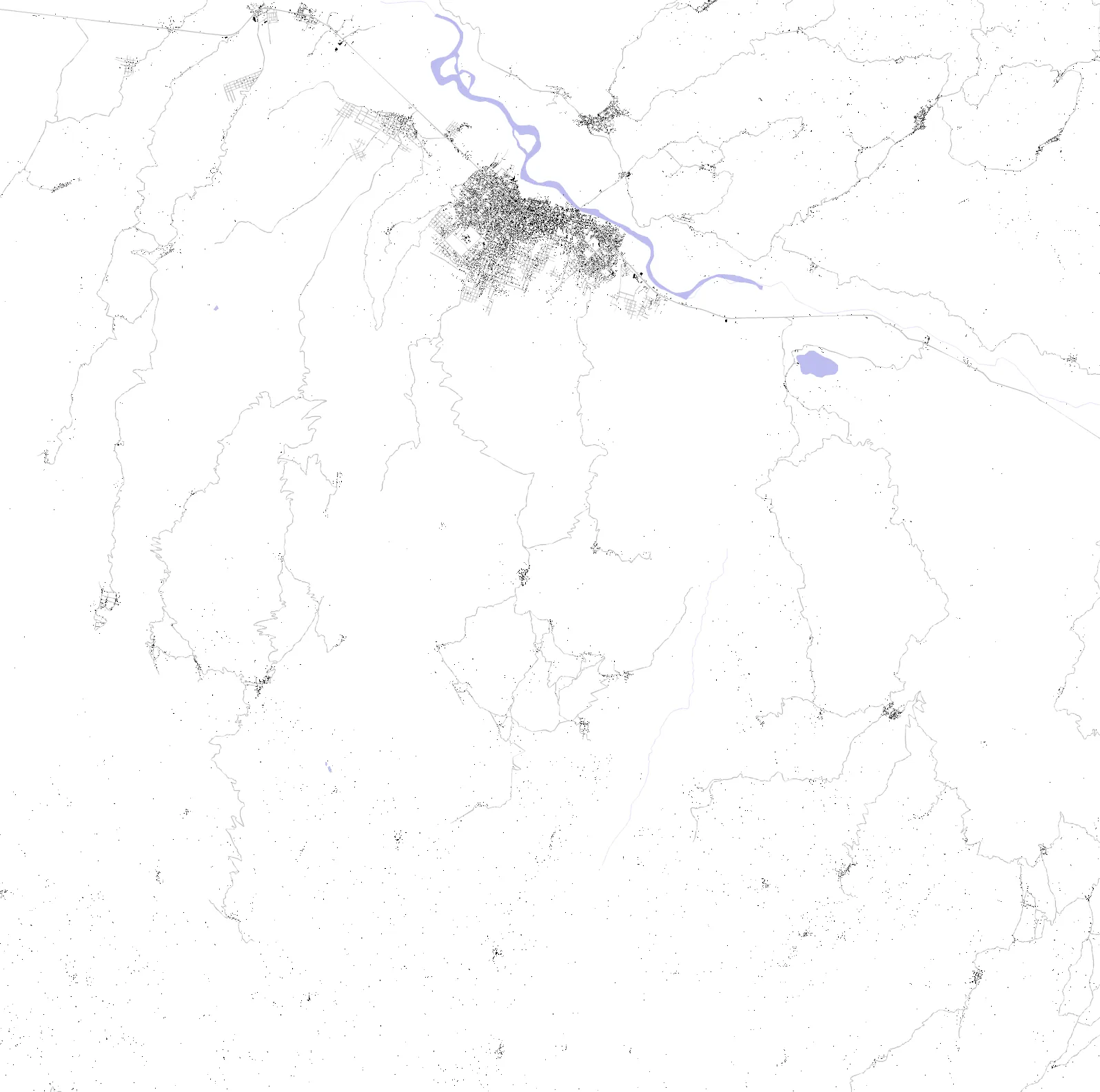 Bagua Grande plano de masas