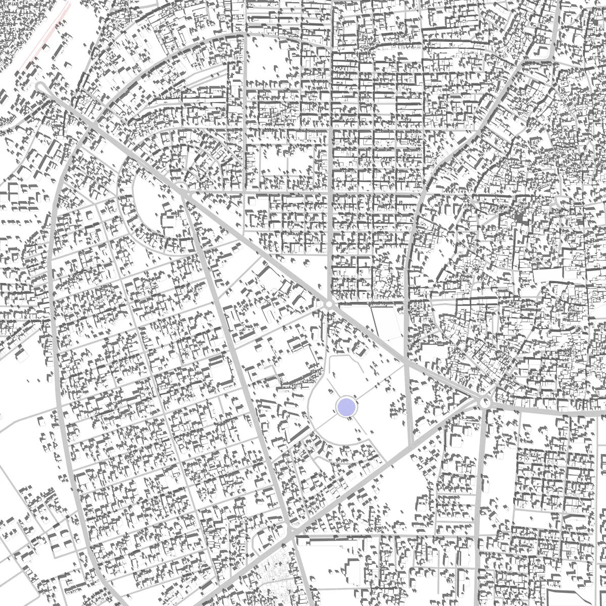 Bahawalpur site plan (2.5 km)
