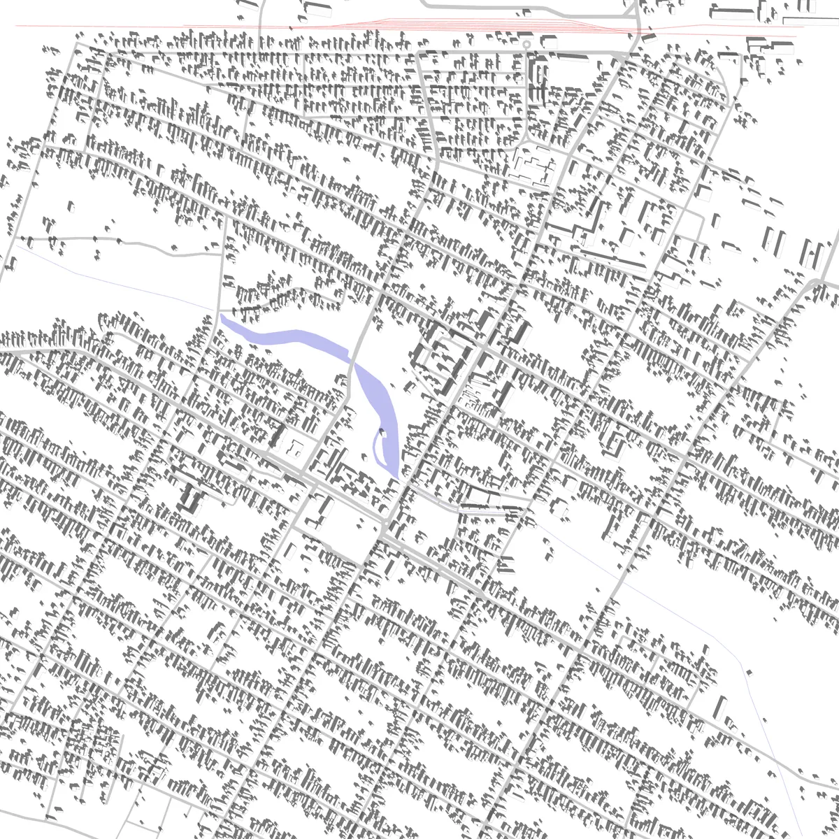 Băilești site plan (2,5 km)