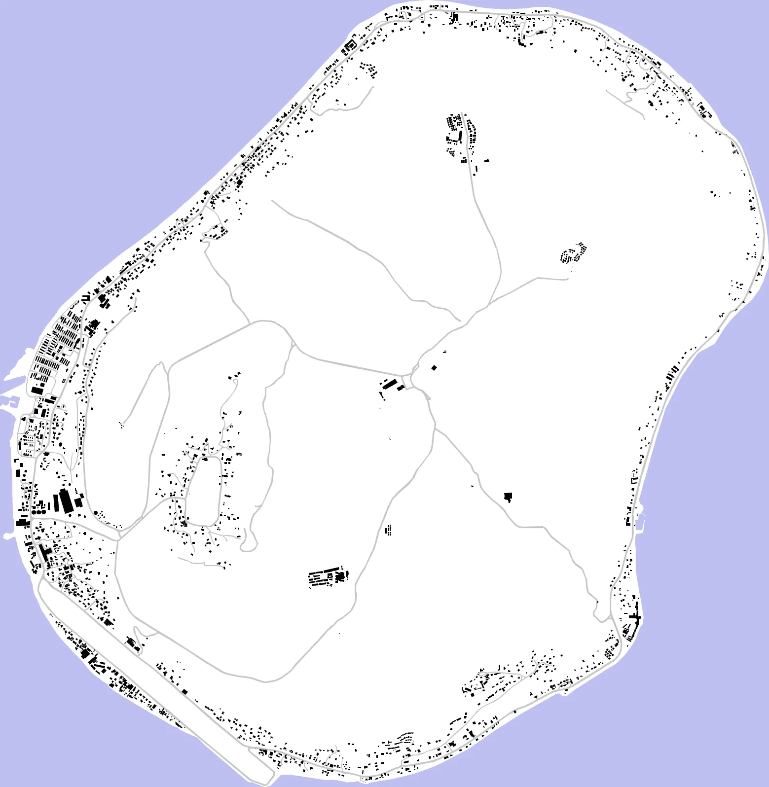 Baiti District figure ground plan