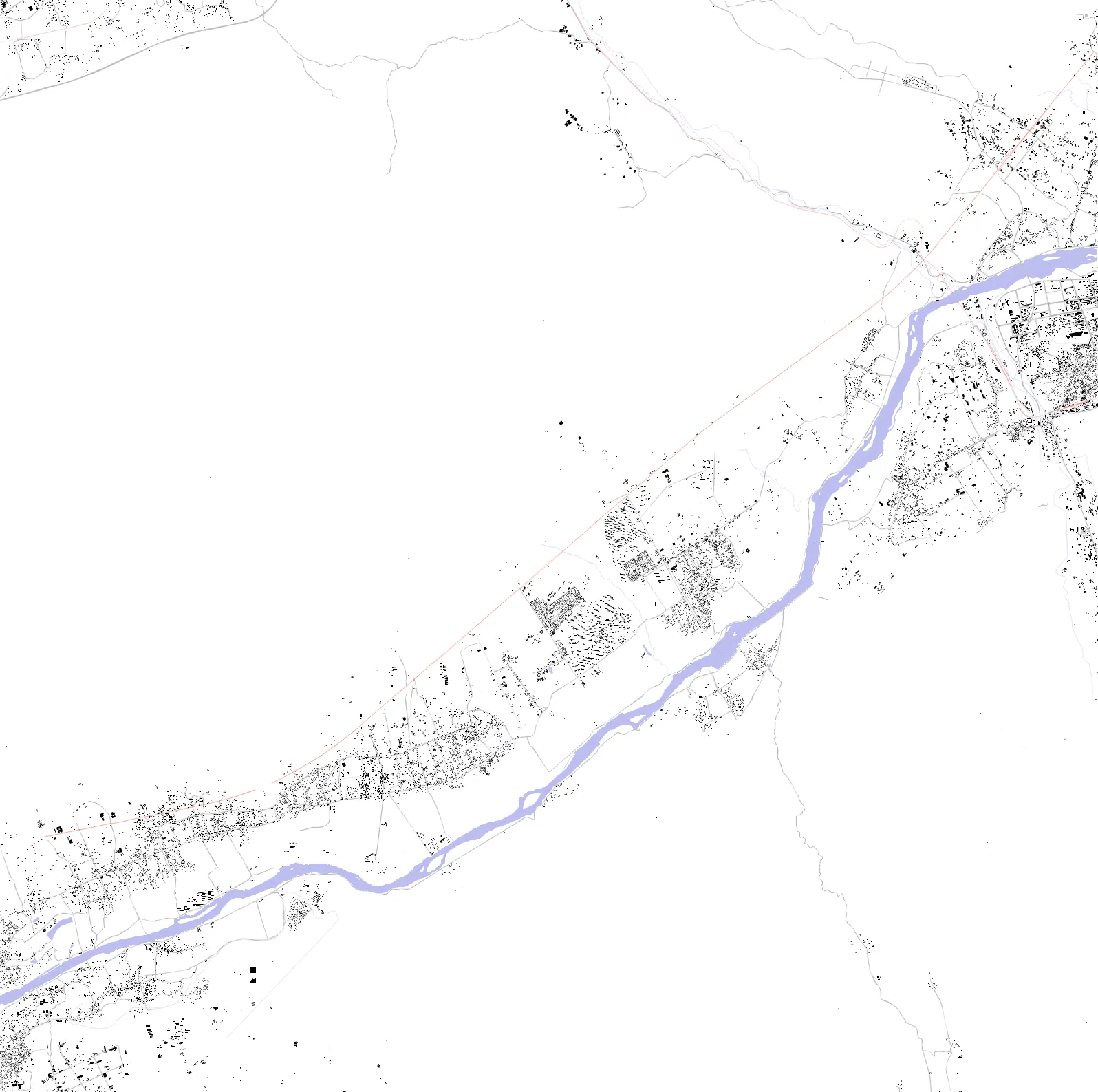Baiyin figure ground plan
