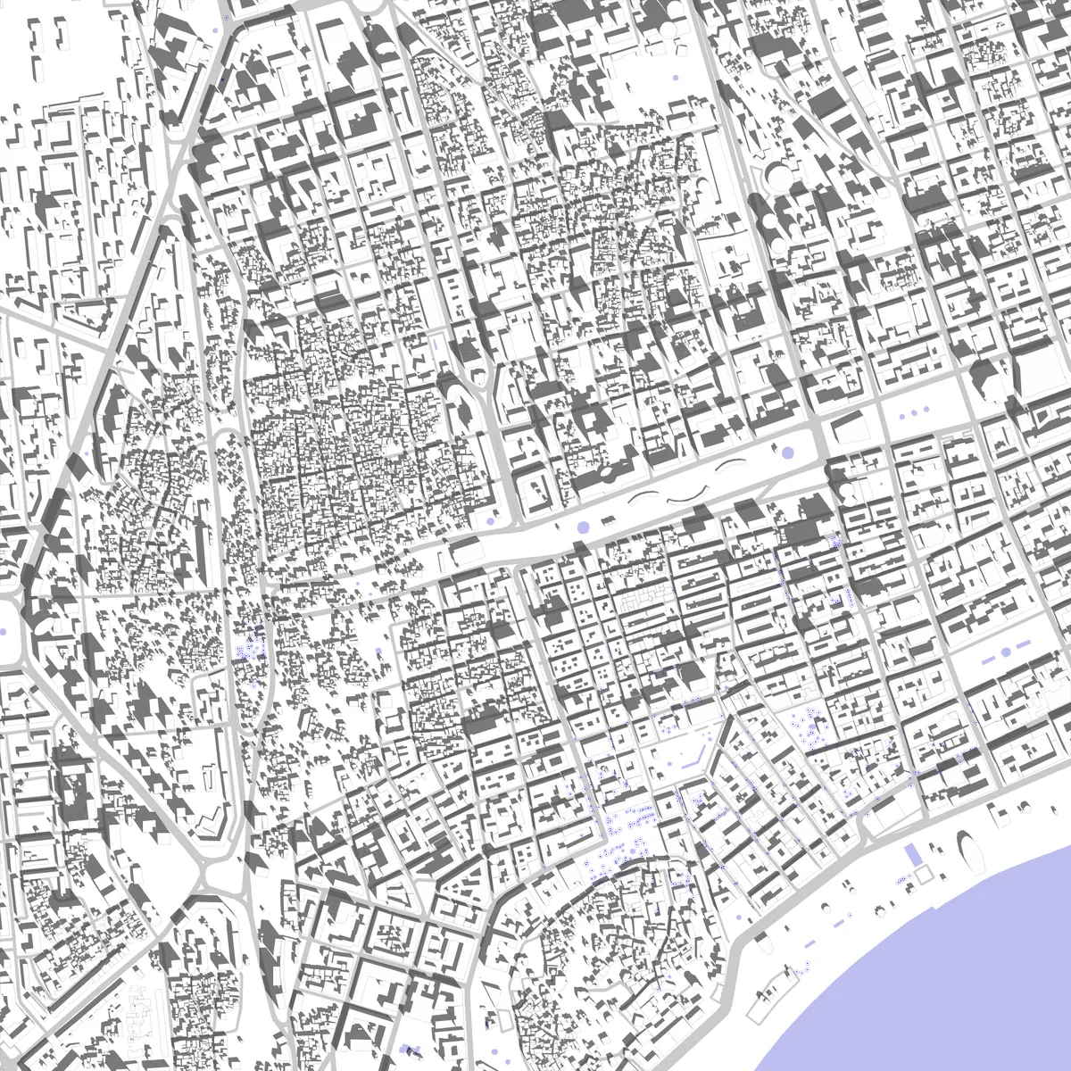 Baku site plan (2.5 km)