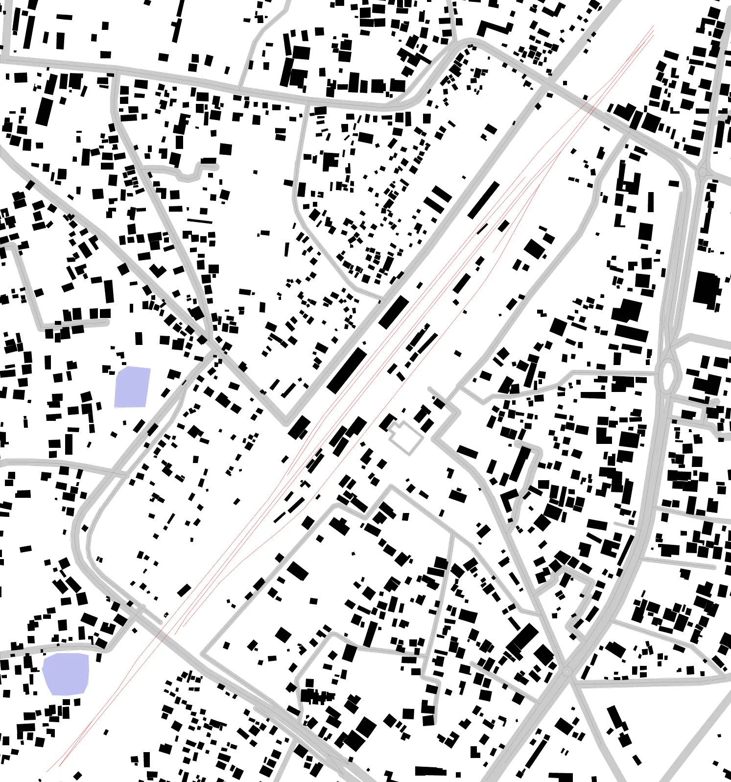 Balasore figure ground plan
