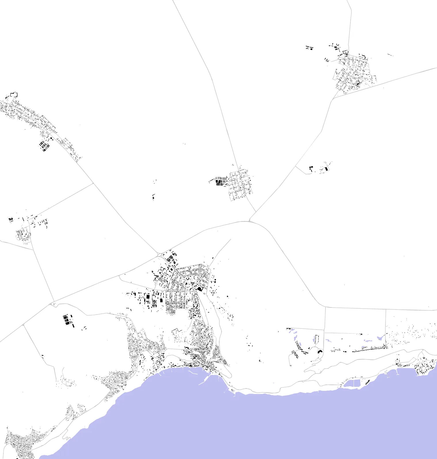 Balchik figure ground plan