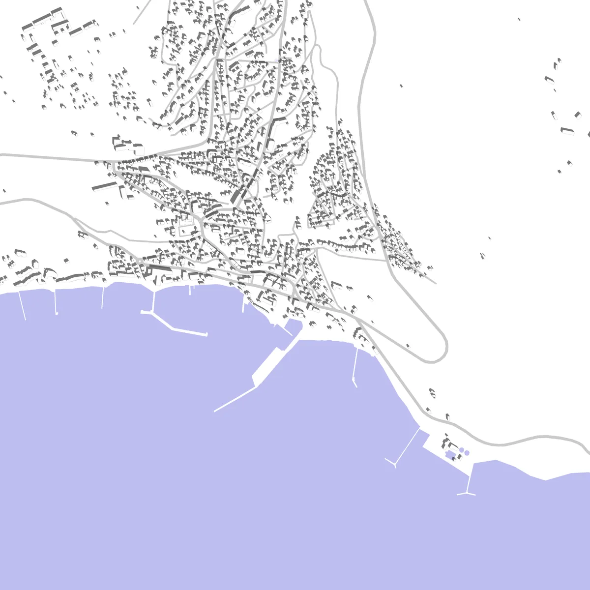Balchik site plan (2.5 km)