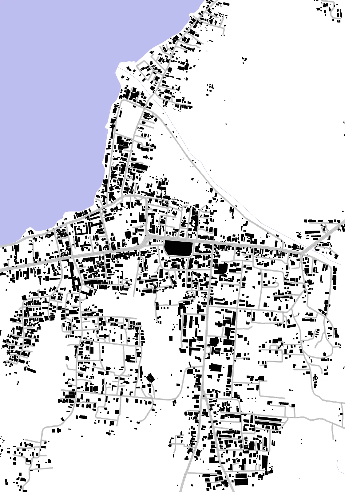 Balige figure ground plan