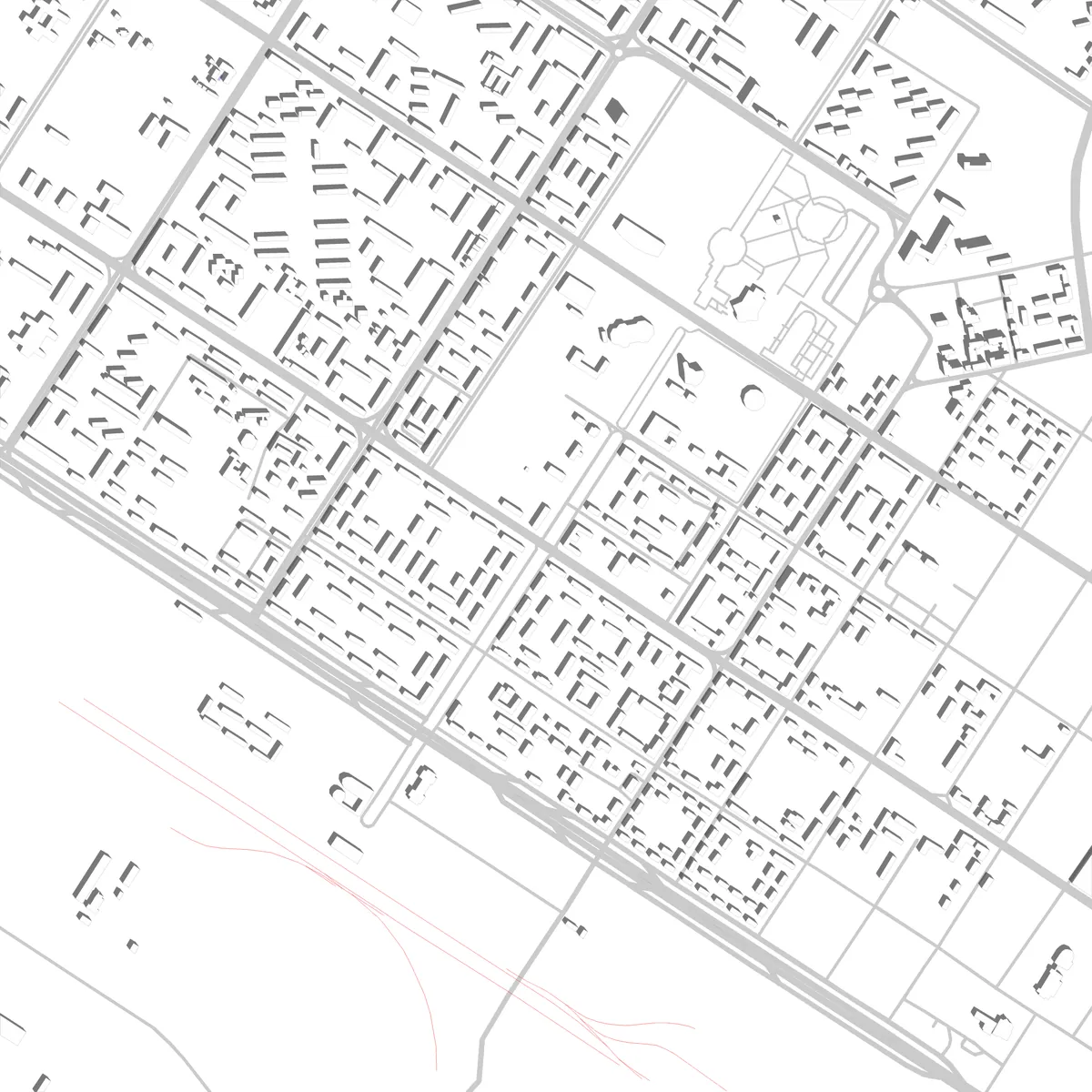 Balkanabat site plan (2.5 km)