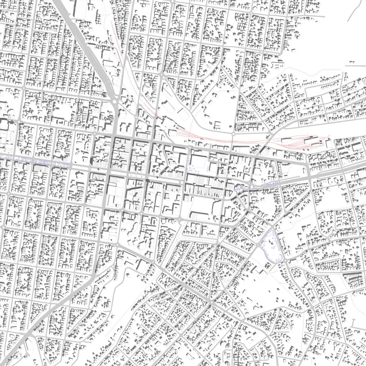 Ballarat site plan (2.5 km)