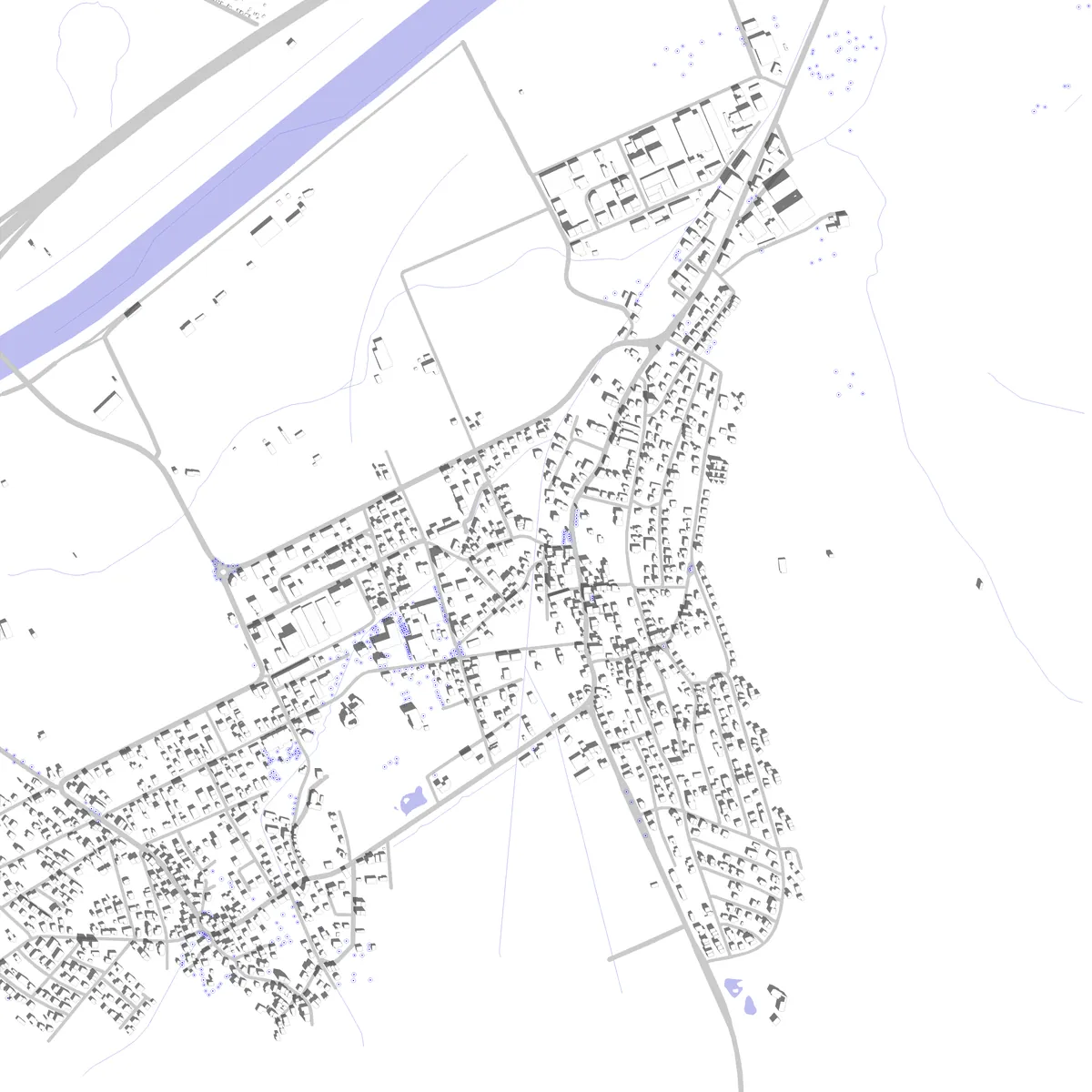 Balzers Lageplan (2,5 km)