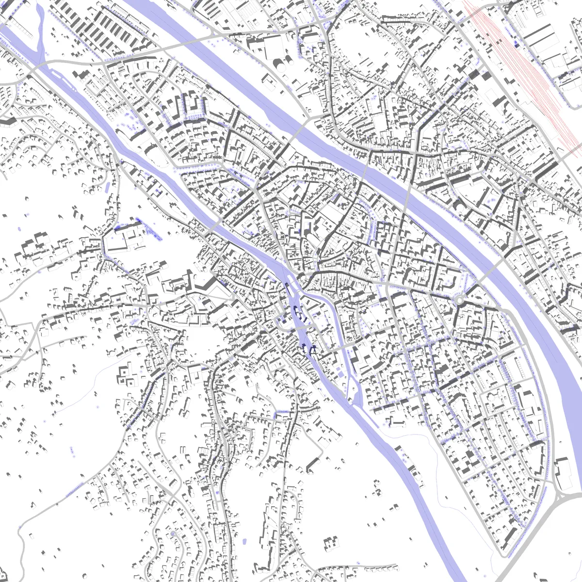 Bamberg Lageplan (2,5 km)