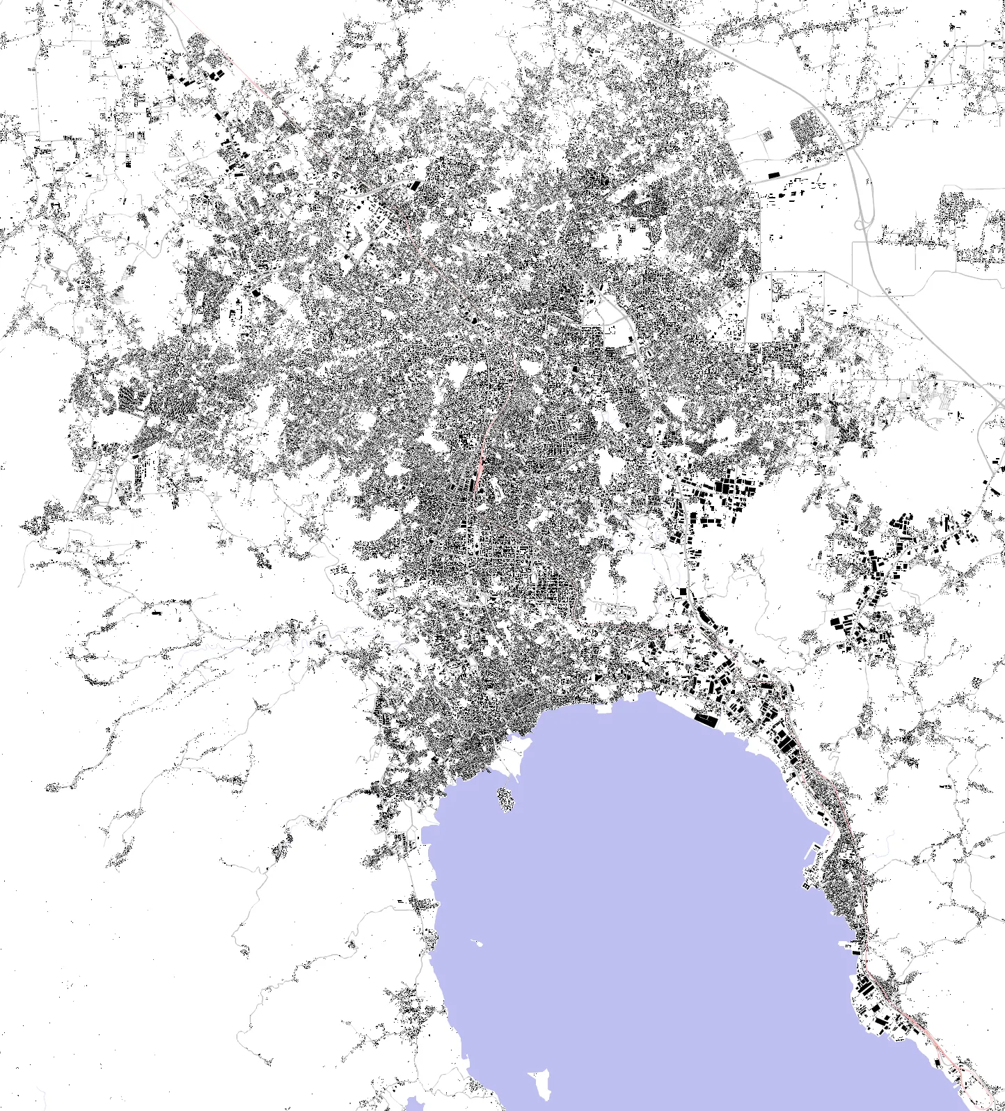 Bandar Lampung Schwarzplan