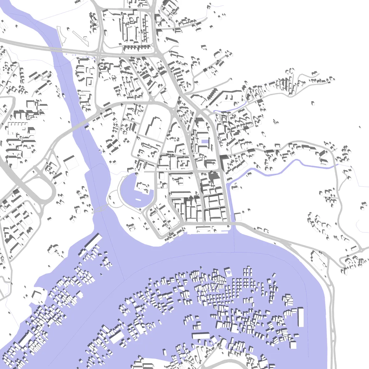 Bandar Seri Begawan site plan (2.5 km)
