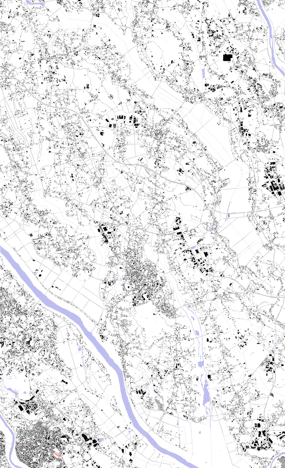 Bando figure ground plan