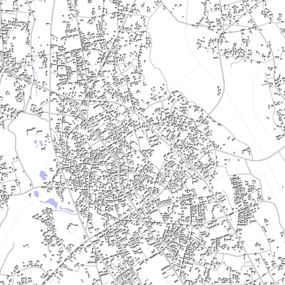 Bando site plan (2.5 km)