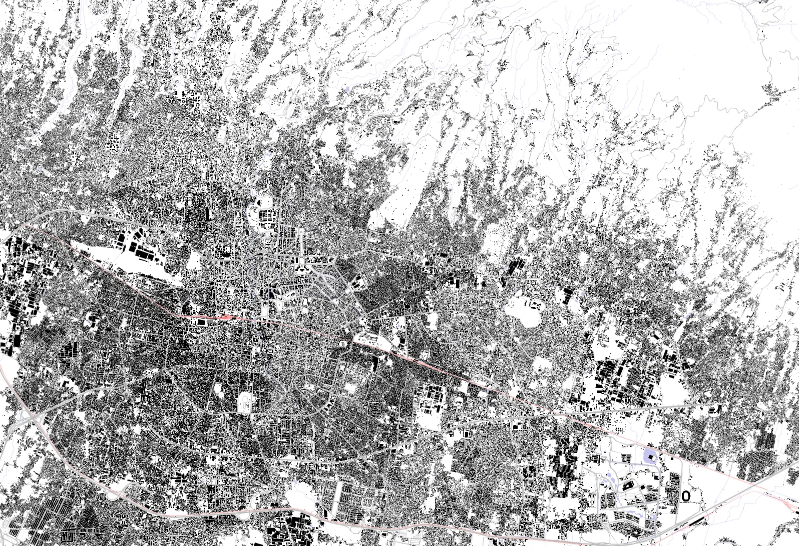 Bandung figure ground plan