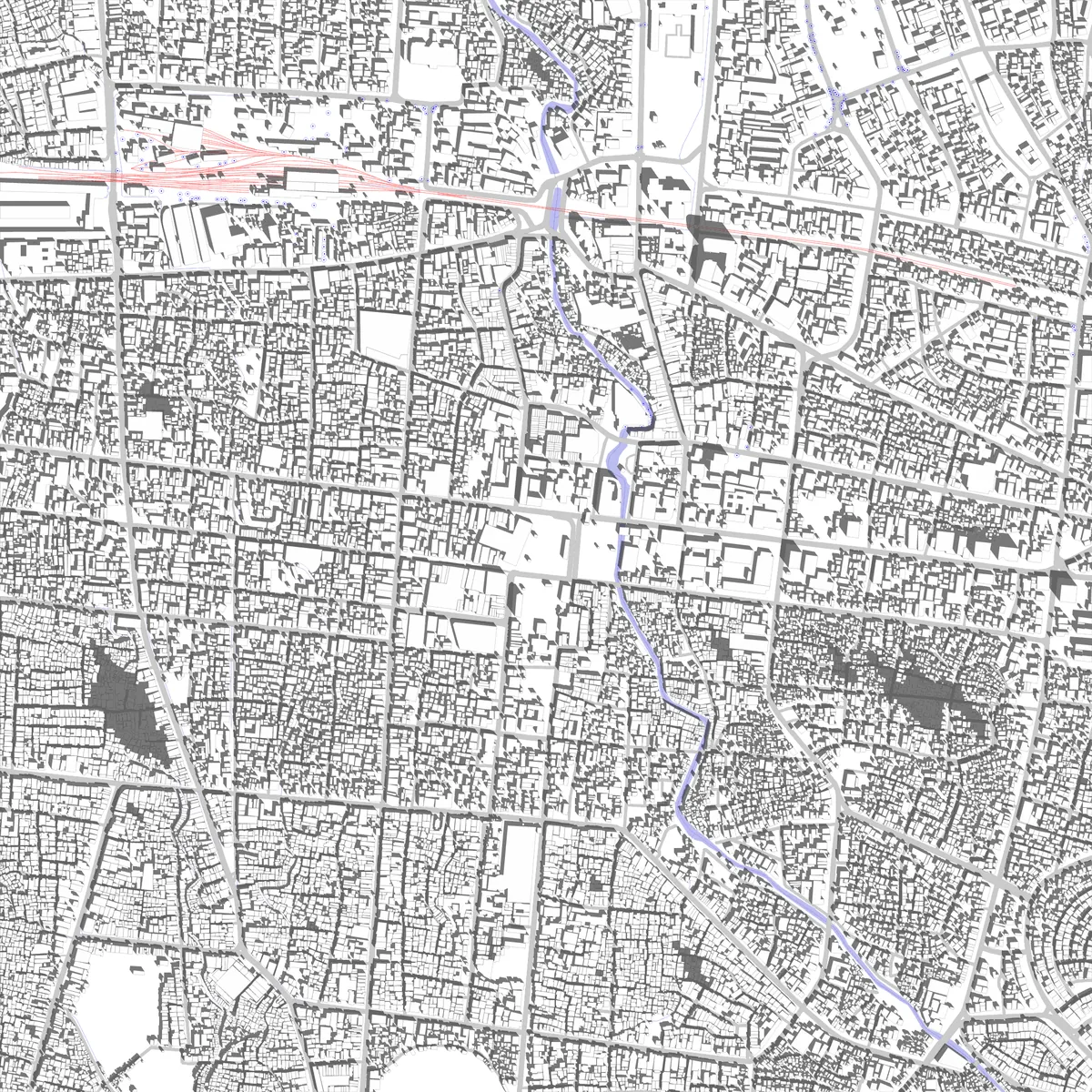Bandung site plan (2.5 km)