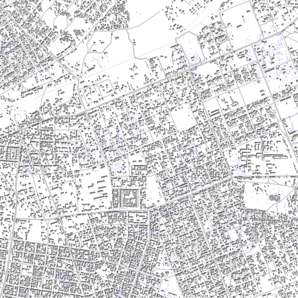 Banfora site plan (2.5 km)