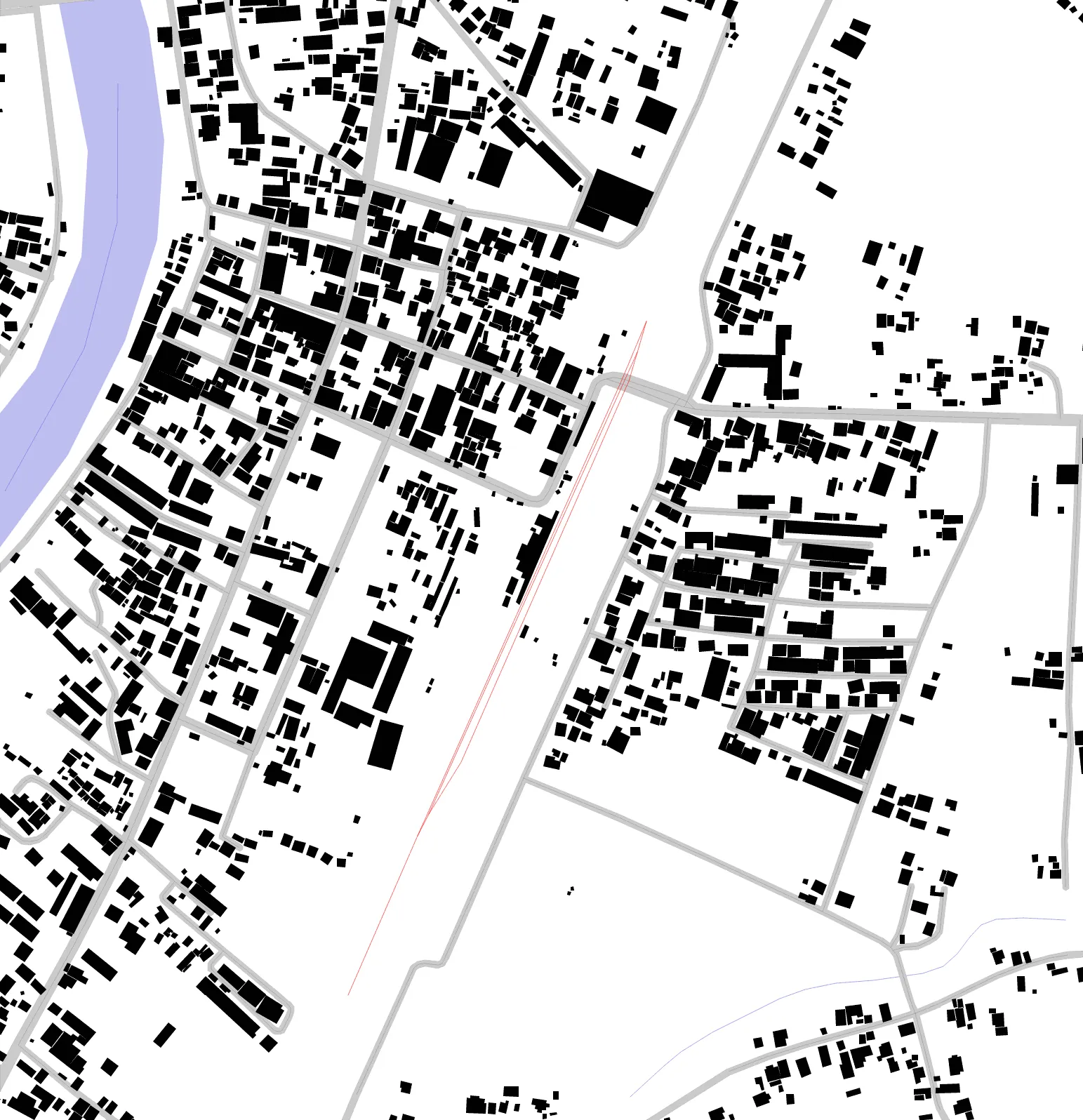 Bang Mun Nak figure ground plan