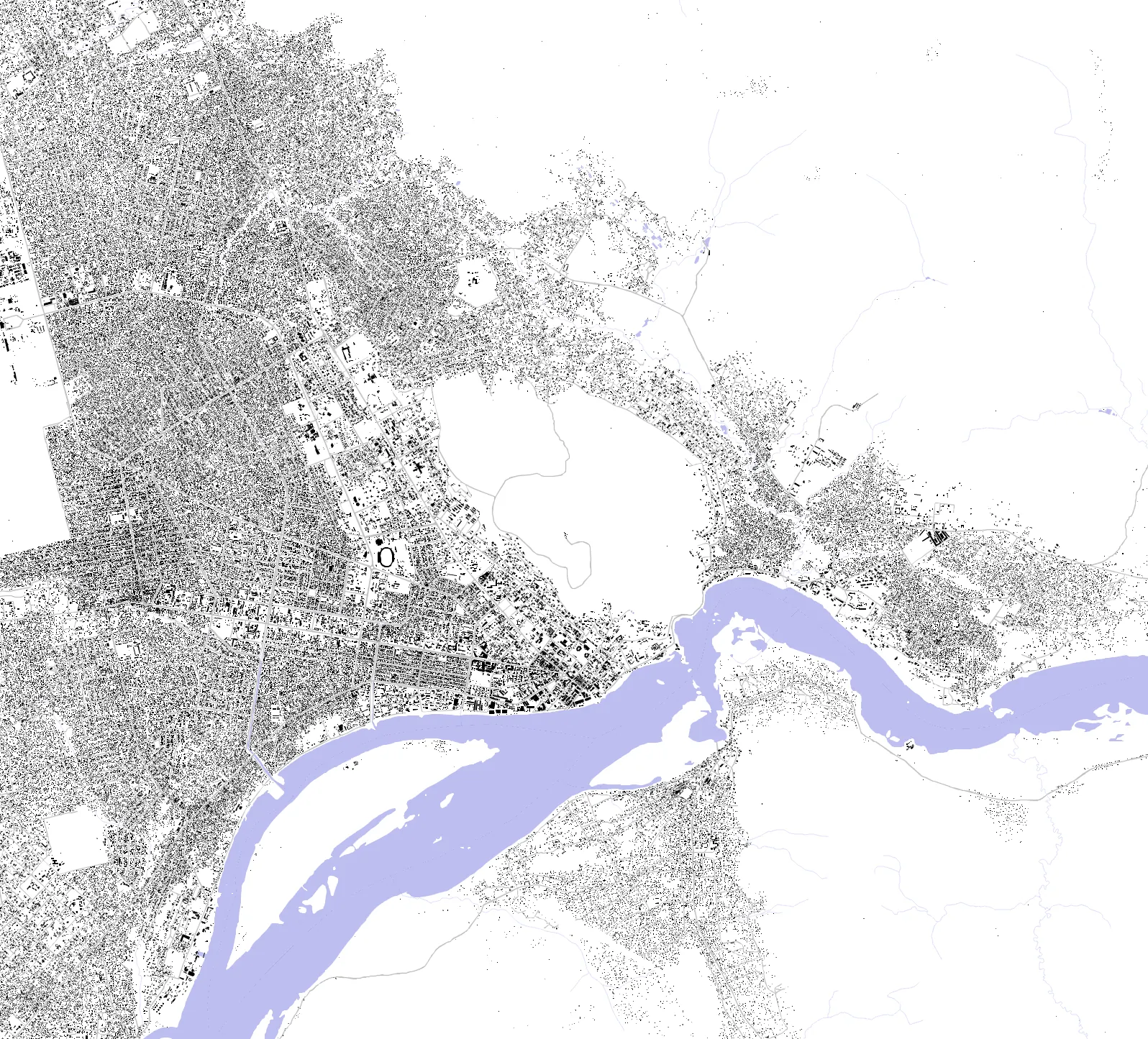 Bangui plan de masse