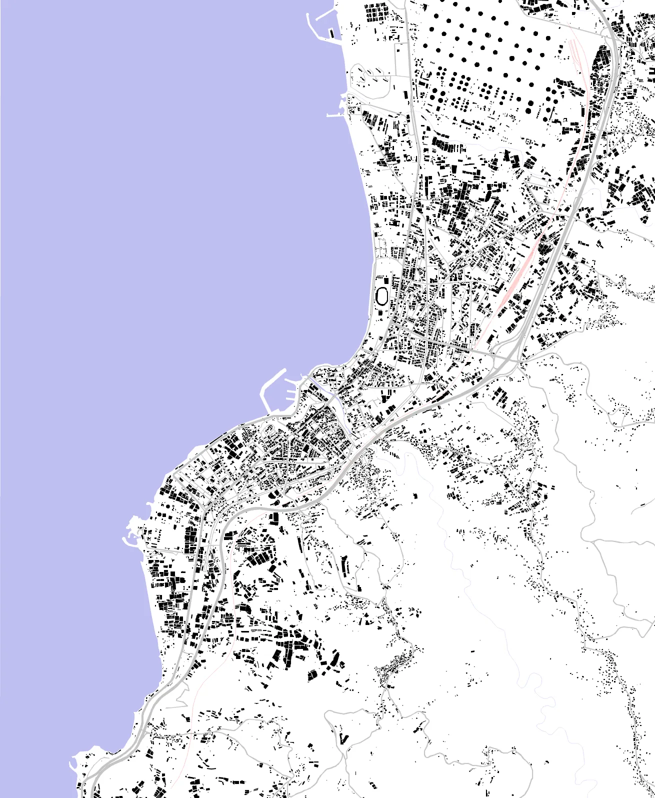 Baniyas figure ground plan