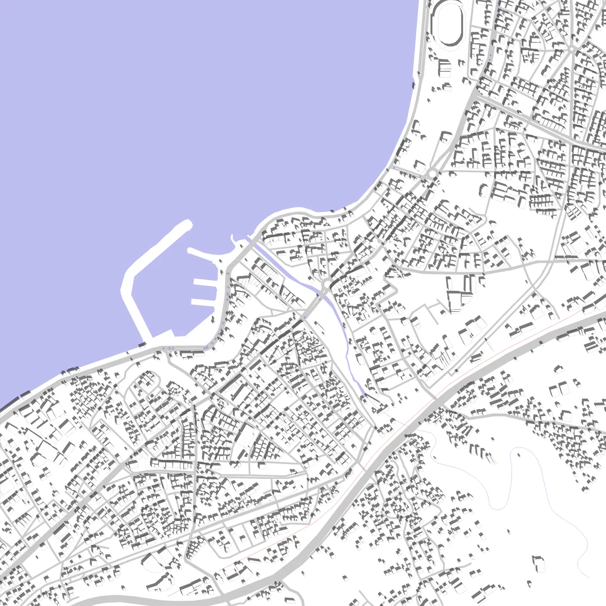 Baniyas site plan (2.5 km)