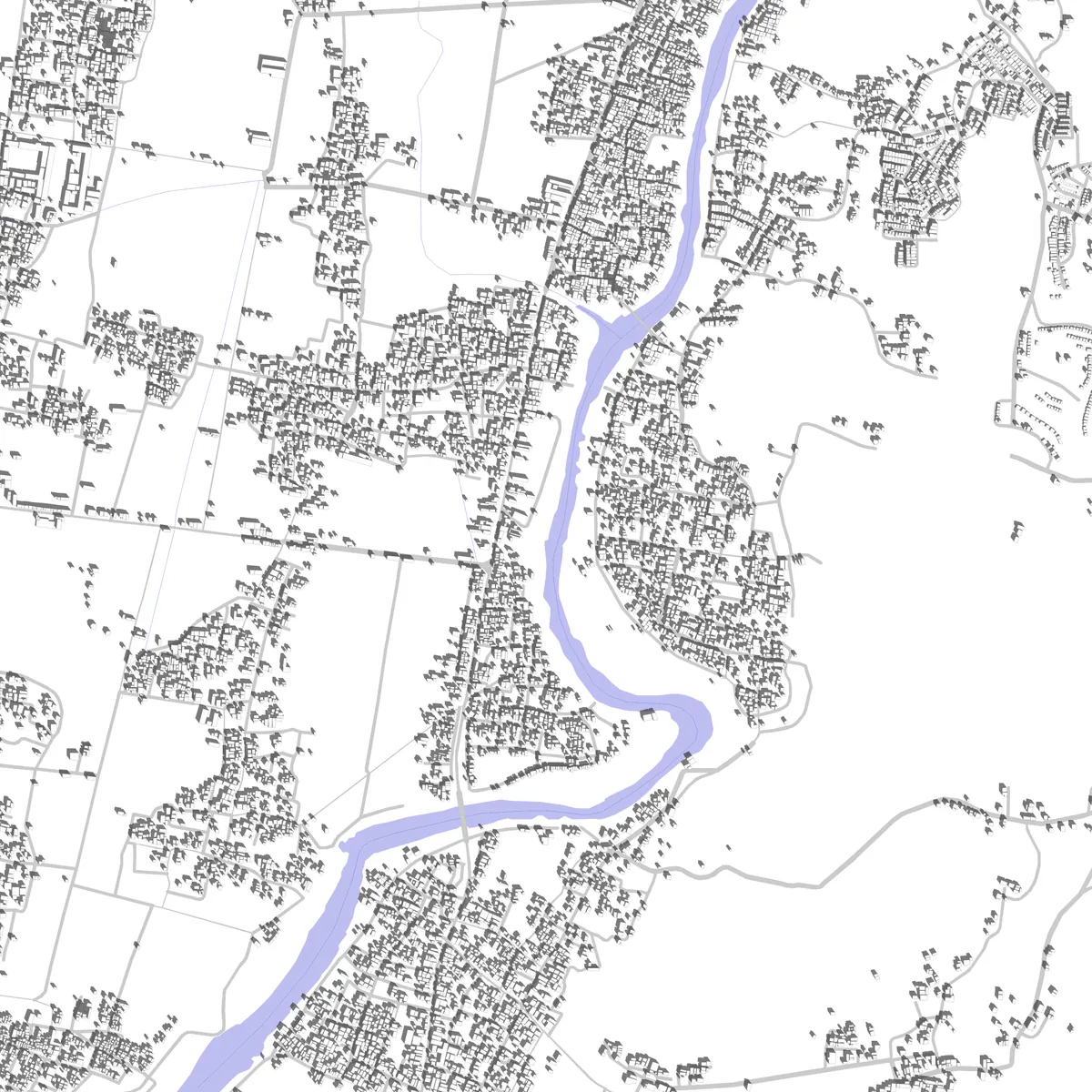 Bantul site plan (2.5 km)