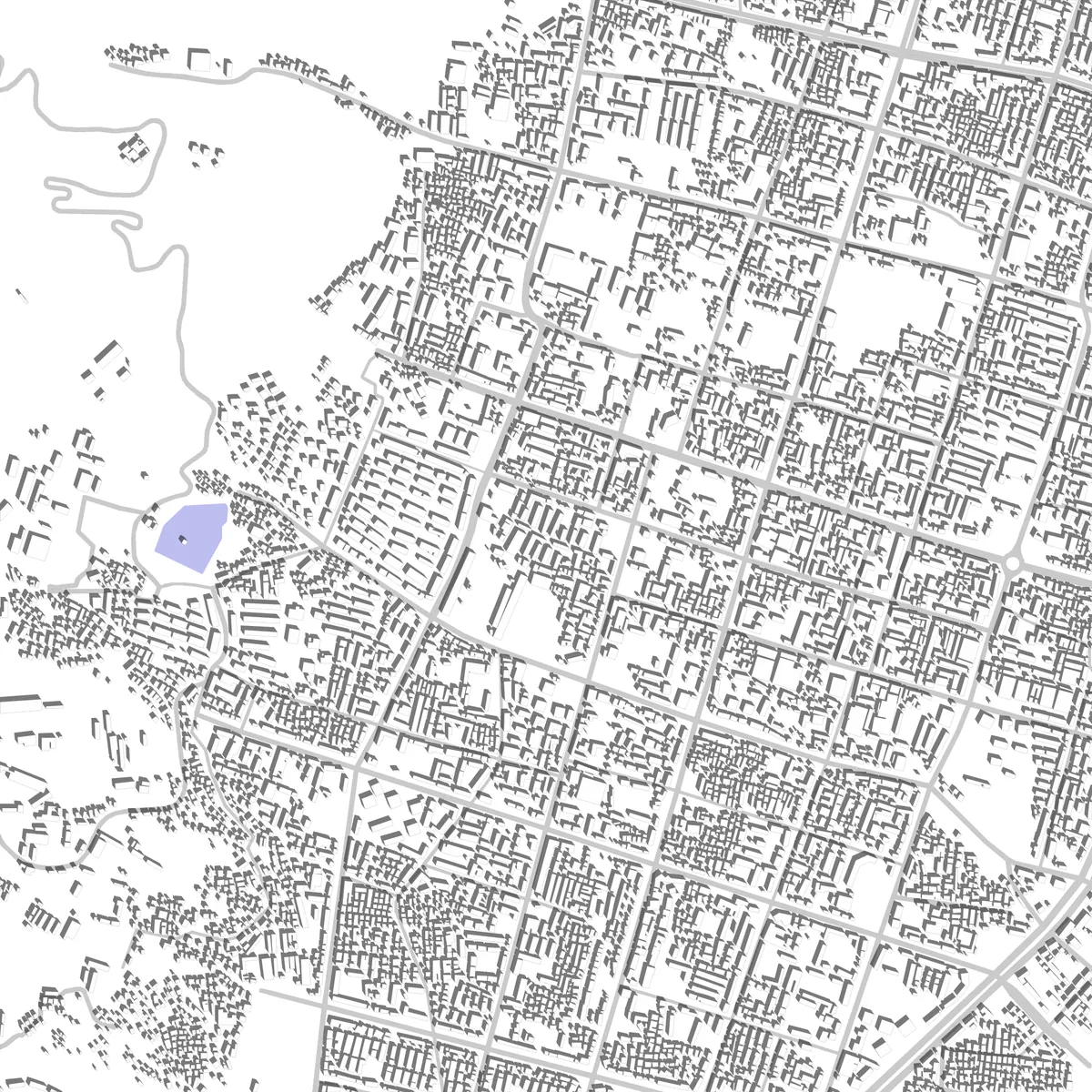 Baoshan Lageplan (2,5 km)