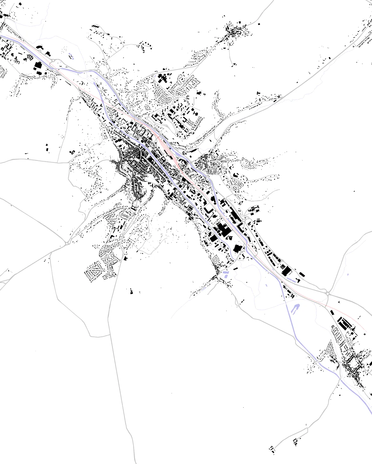 Bar-le-Duc plan de masse