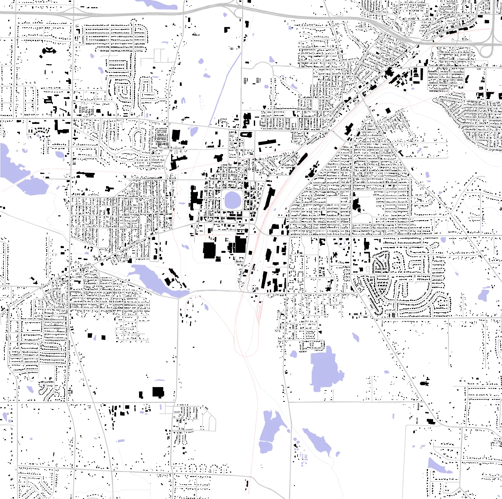 Barberton figure ground plan