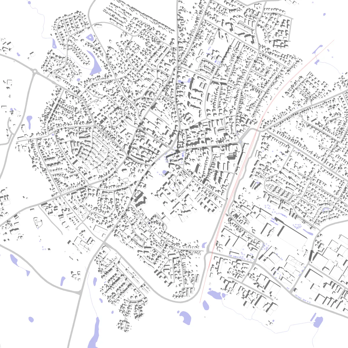 Bargteheide site plan (2.5 km)
