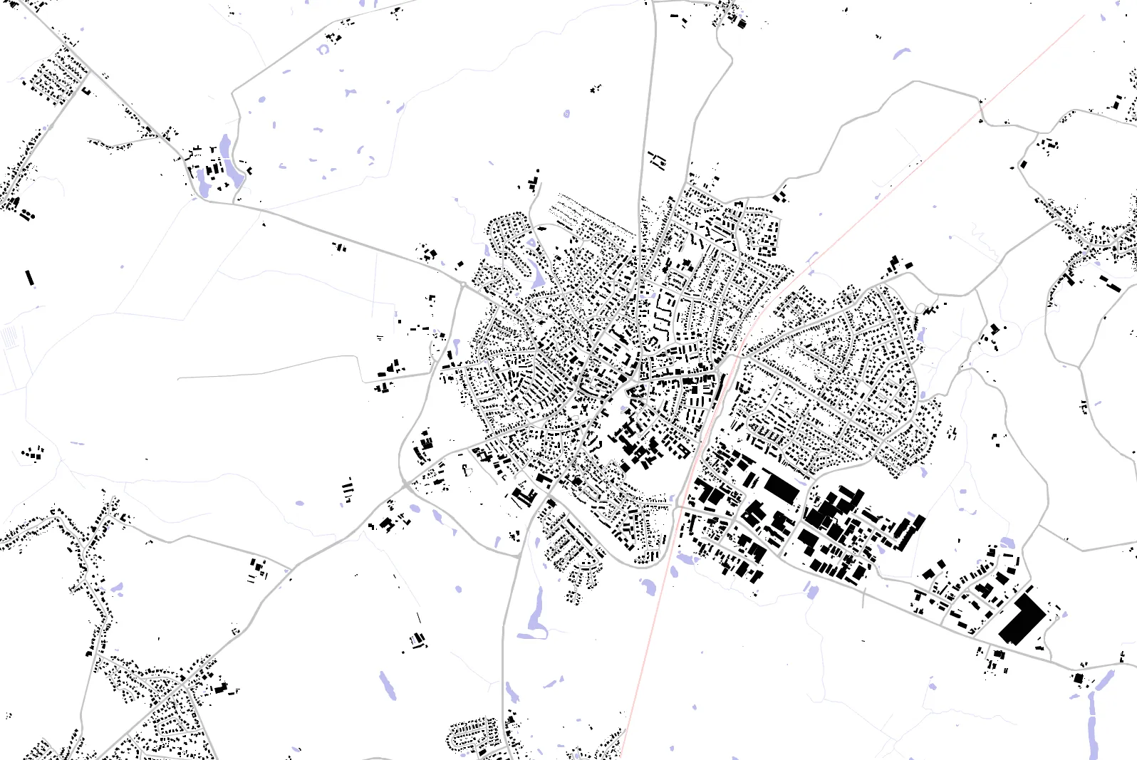 Bargteheide figure ground plan